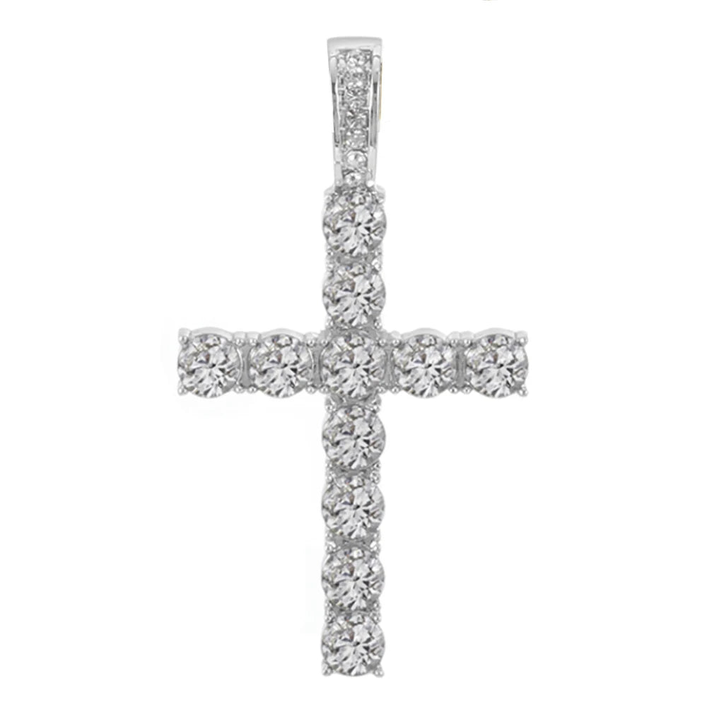 Cross Ice Fine Pendant