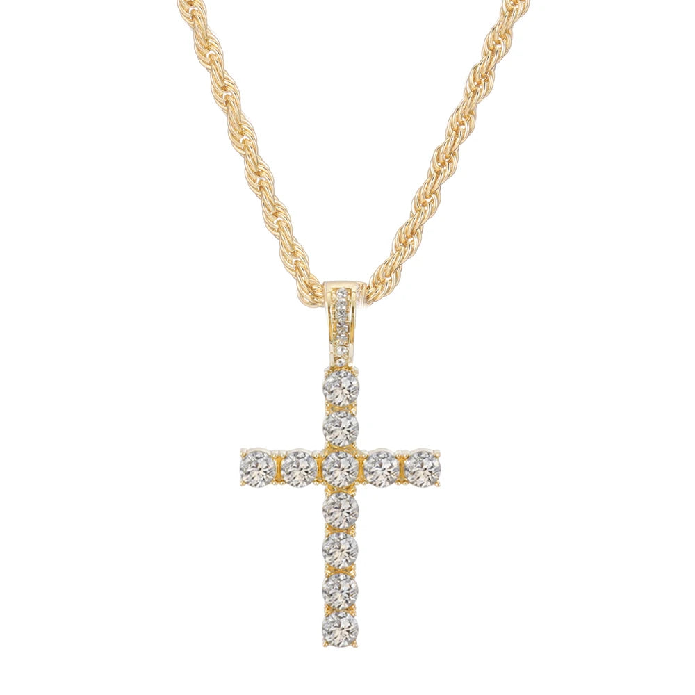 Cross Ice Fine Pendant