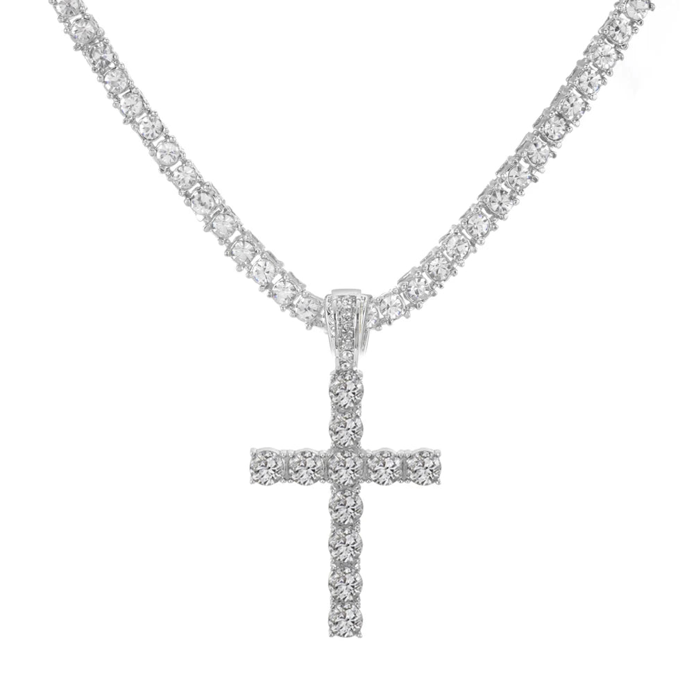 Cross Ice Fine Pendant