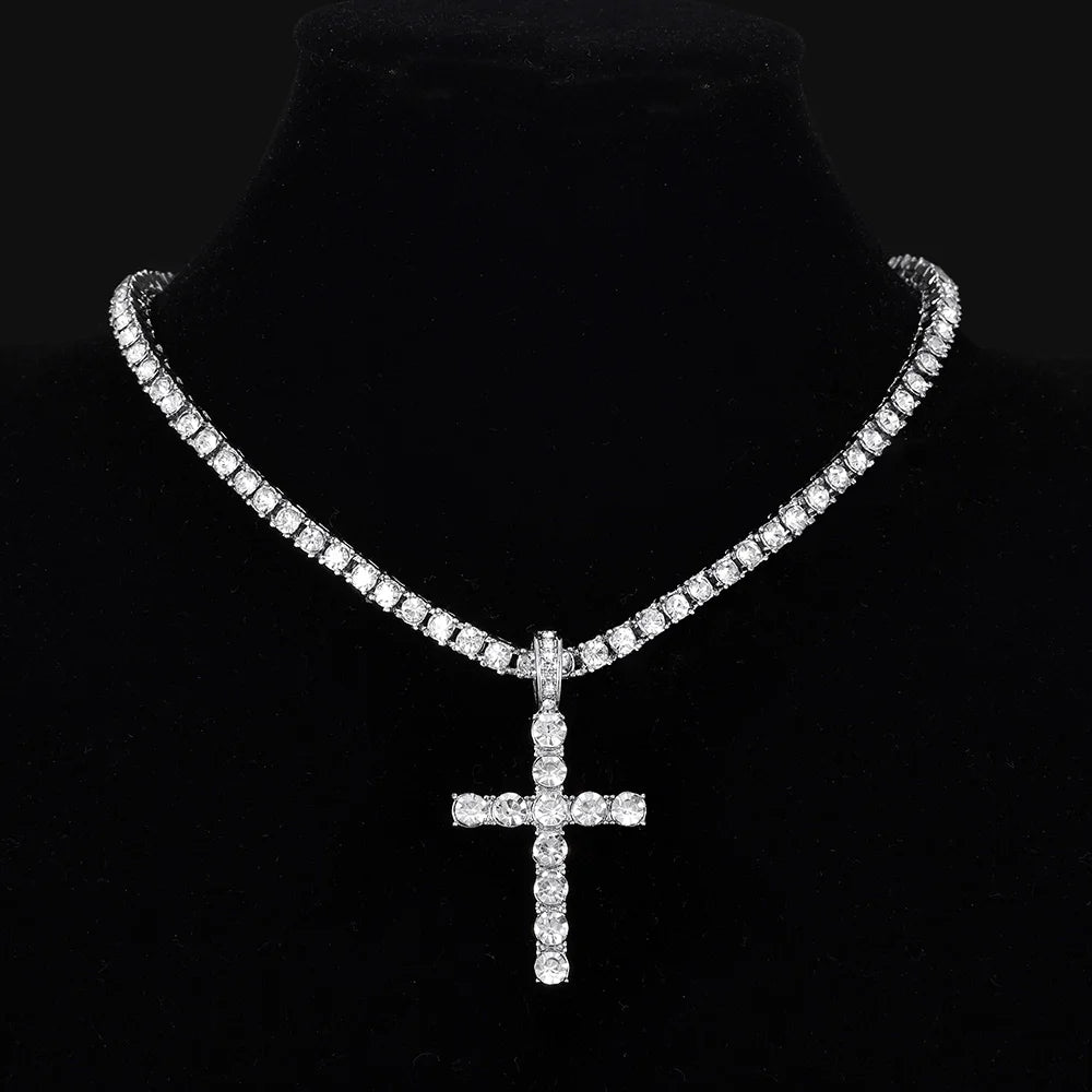 Cross Ice Fine Pendant