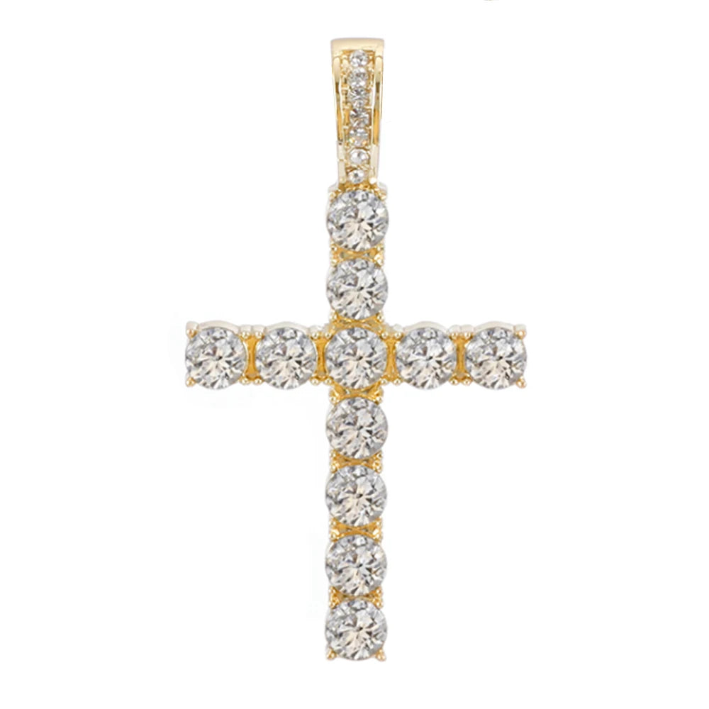 Cross Ice Fine Pendant