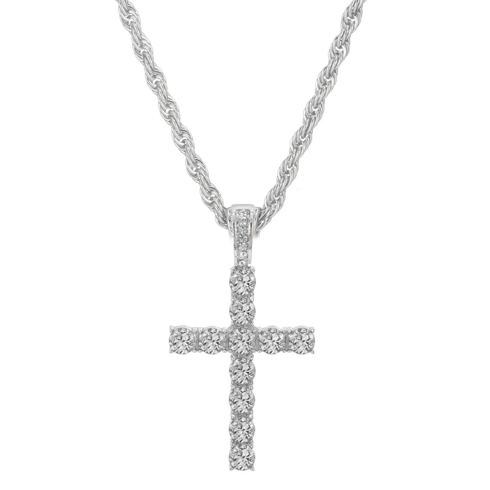 Cross Ice Fine Pendant