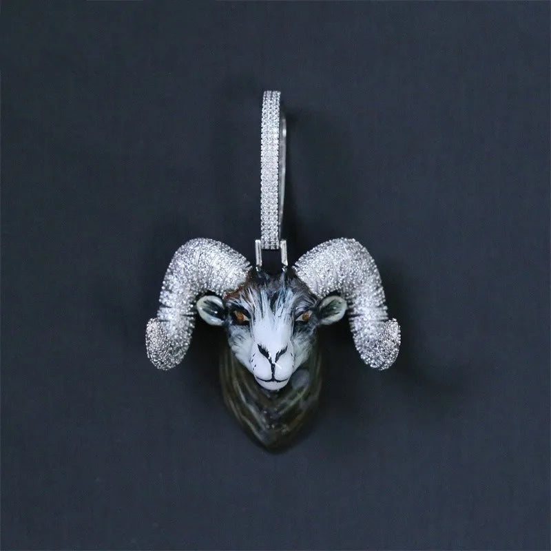 Bad Goat Ice Pendant