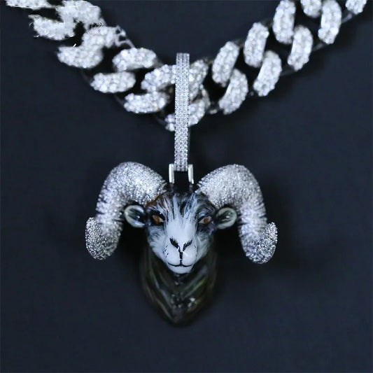 Bad Goat Ice Pendant